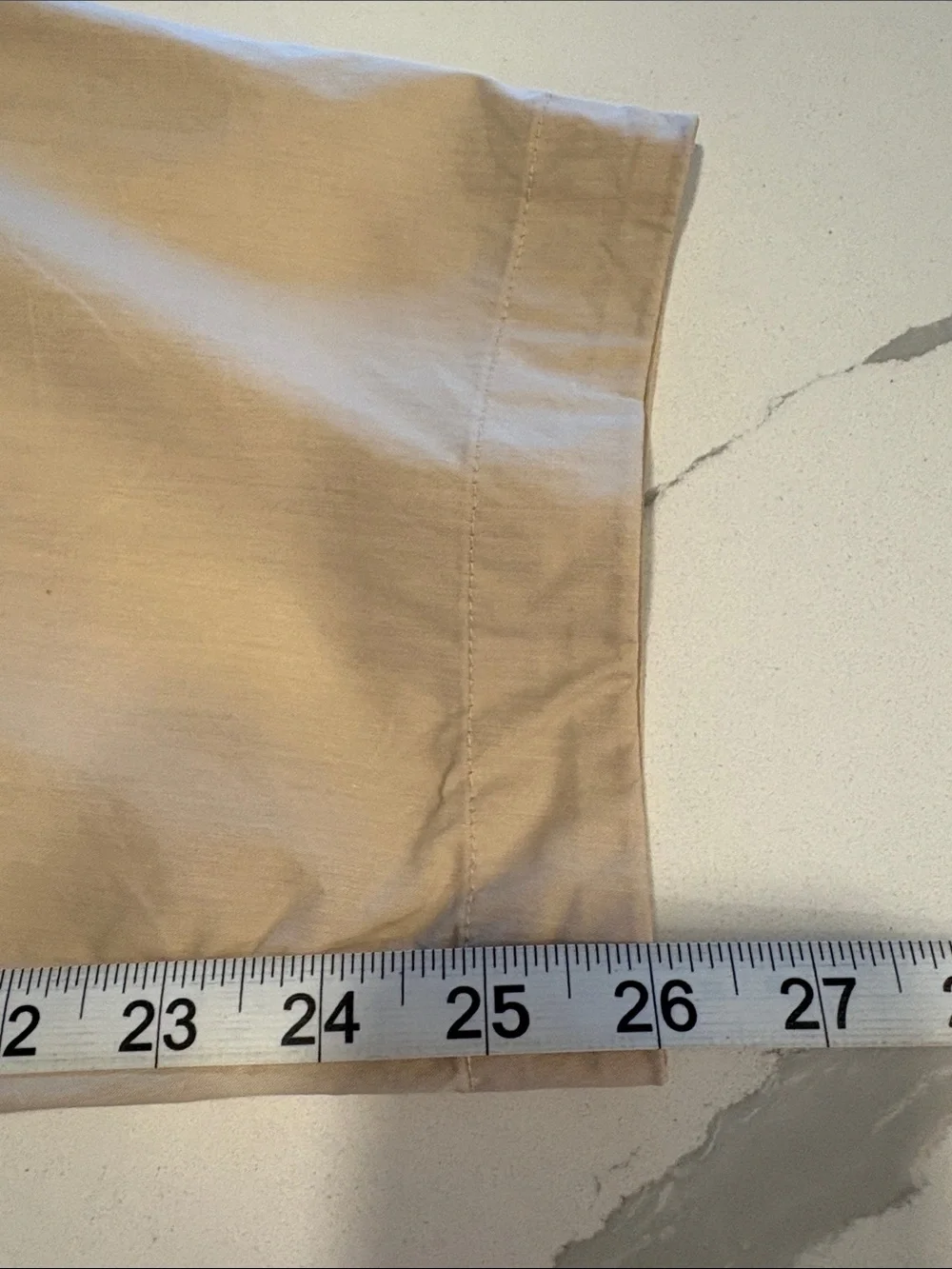 Nike High Rise Curve Pants ~ Medium ~ Hemp/White